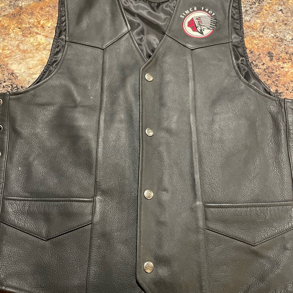 Indian motorcycles Leather Vest